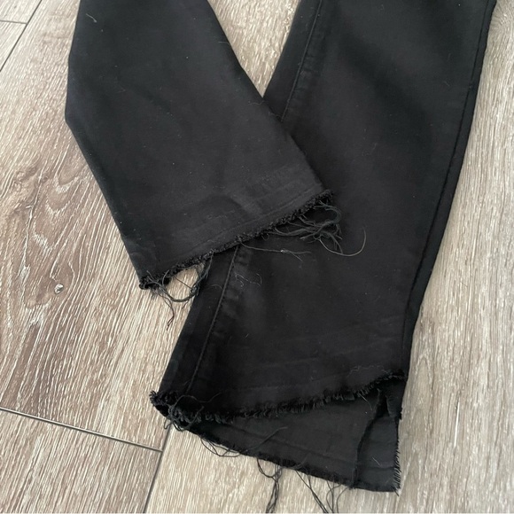 PAIGE Hoxton Ankle Skinny Raw Hem
Jeans Size 27 Black Shadow - Picture 6 of 13